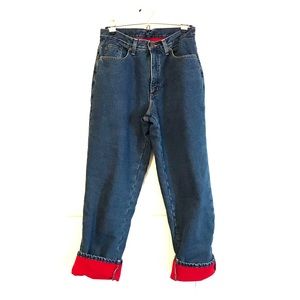 L.L. Bean Fleece Lined Jeans